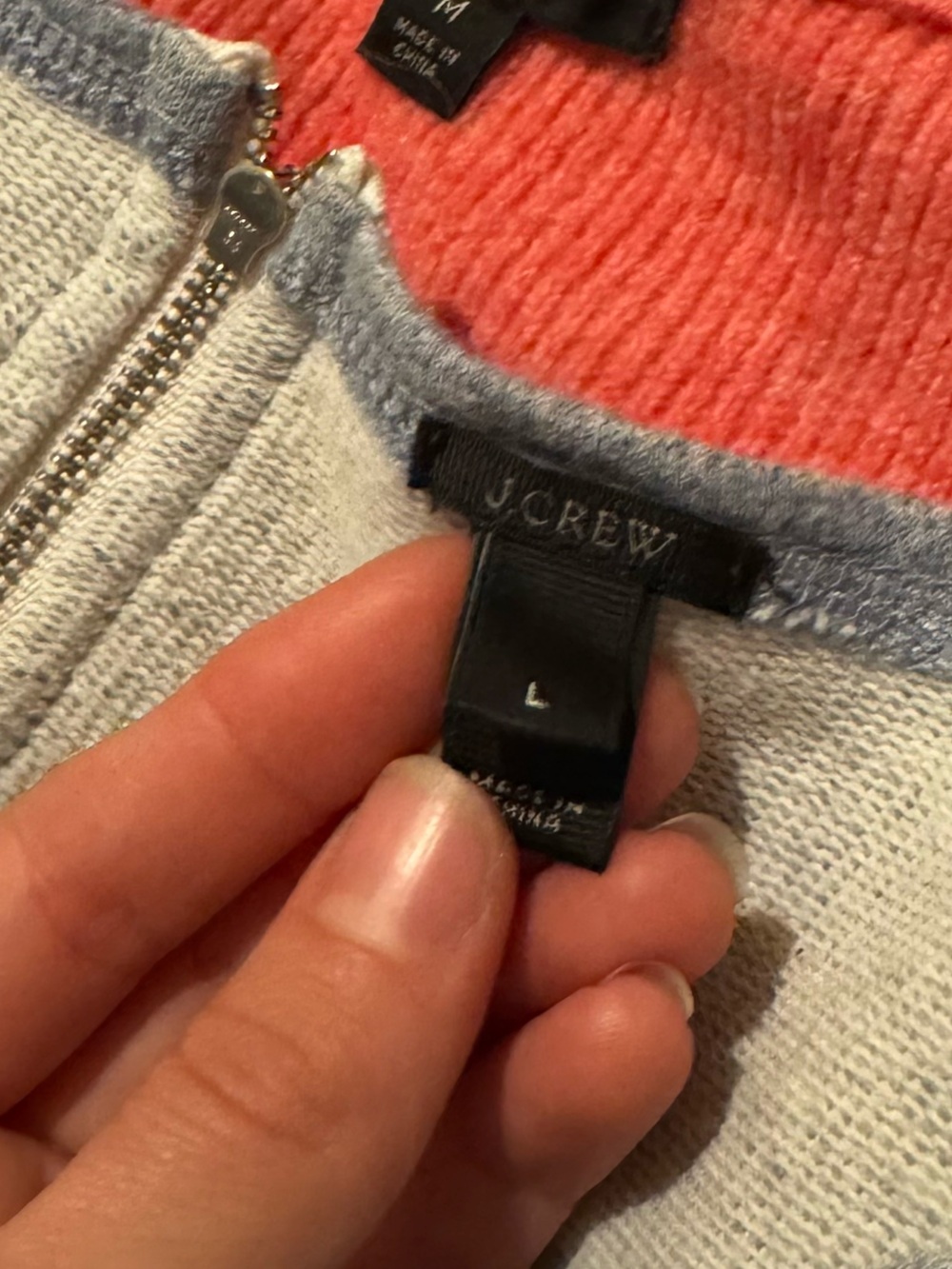J. Crew Heather Gray Crewneck Sweatshirt - Picture 6 of 6